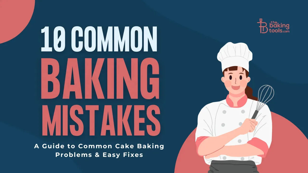 10 Common Cake Baking Problems & Easy Fixes with TheBakingTools.com - thebakingtools.com